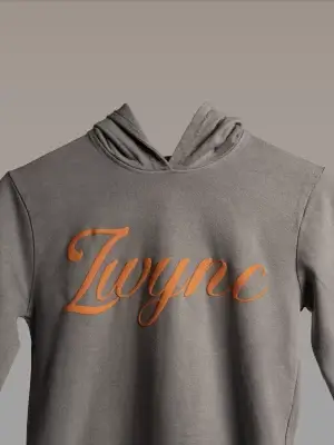 Zwync isty Grey Hoodie for women front print design, Best Hoodies For men and Women in Bangalore