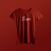 Women’s fiery red Love T-shirts in Bangalore, Best T-shirts collection for men & women in Bangalore