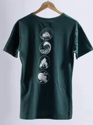 Women’s Botanical Green elements T-Shirts, Best T-shirts collection for men & women in Bangalore