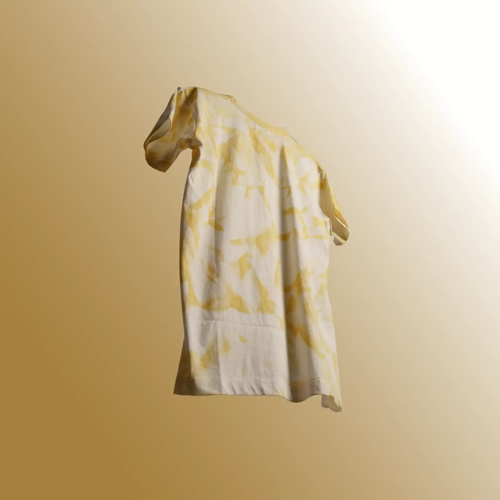 Zwync Women yellow iris Tie dye Top back design, Best T-shirts collection for men & women in Bangalore