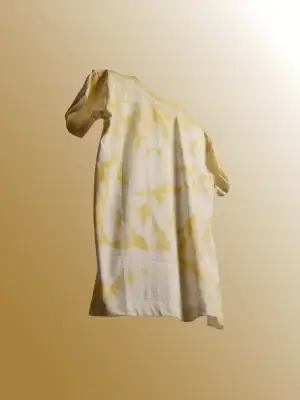 Zwync Women yellow iris Tie dye Top back design, Best T-shirts collection for men & women in Bangalore