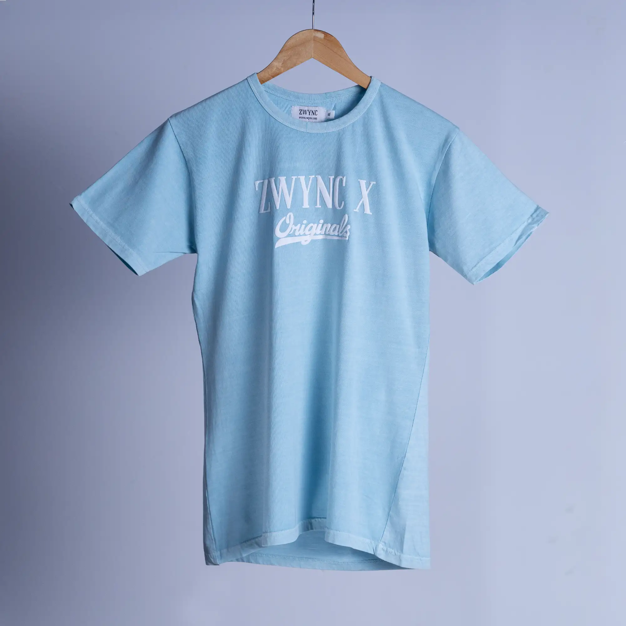 Men’s Natural Dye Ocean Blue T- Shirt